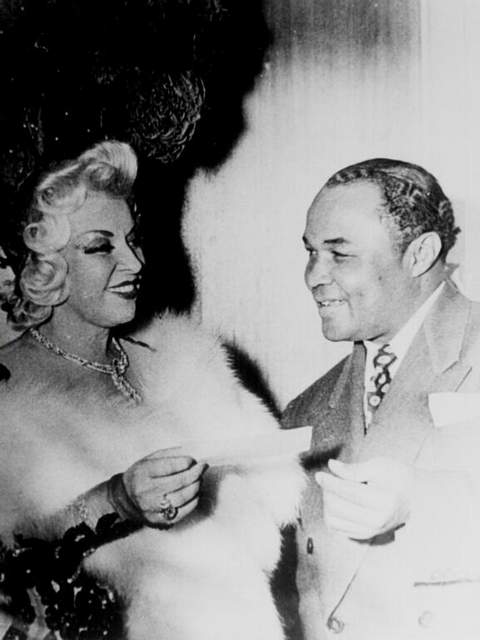 Mae West and Henry Armstrong