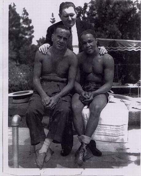 Henry Armstrong with Managers
