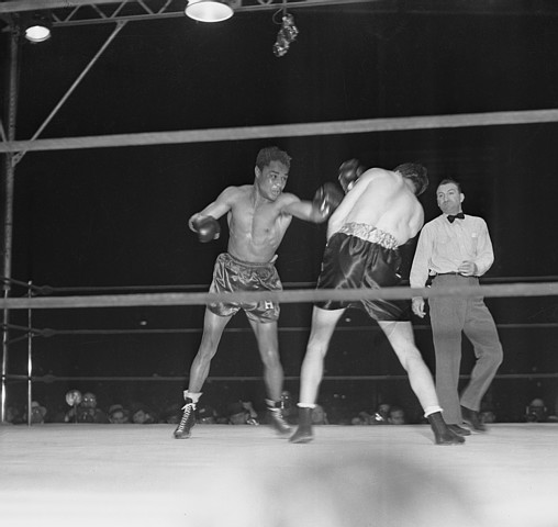 Boxing Action with Henry Armstrong and Barney Ross