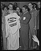 Henry Armstrong poses with Championship robe