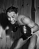 Henry Armstrong in Fighting Pose