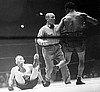 Referee Pushes Henry Armstrong Away