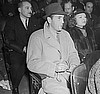 Humphrey Bogart and Mayo Methot Attending Fight